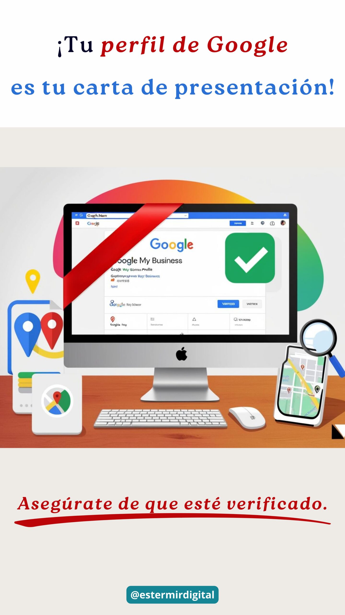 Guía completa 2025: Verificar perfil de Google My Business y ganar visibilidad 5 Verificar perfil de Google My Business paso a paso